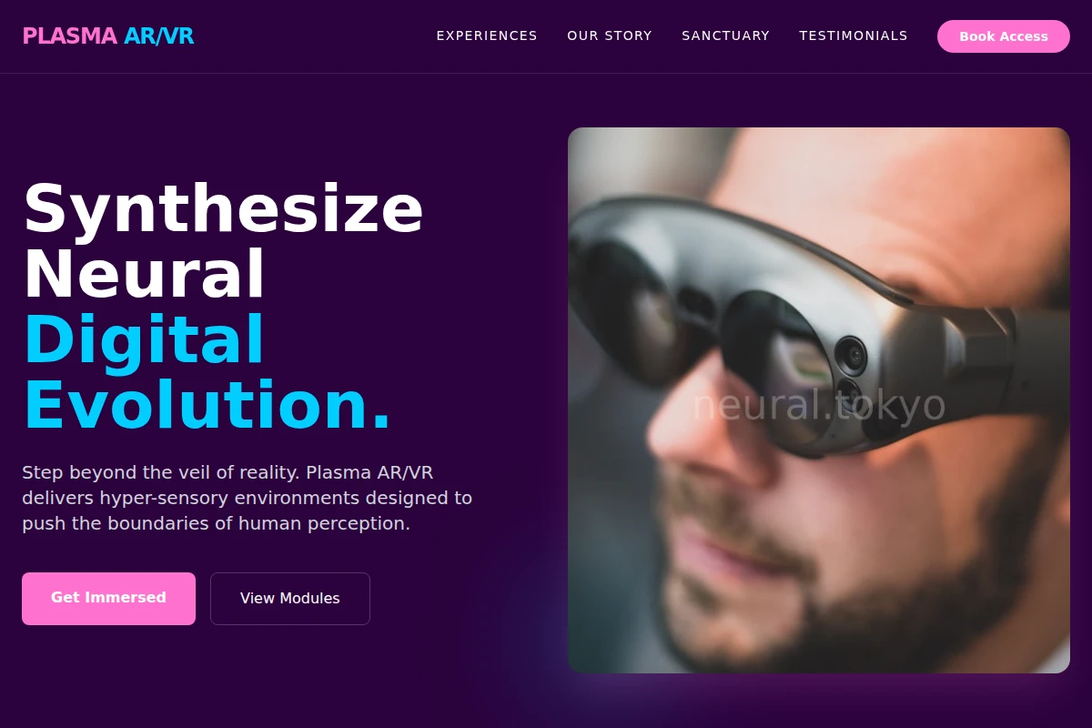 Plasma Ar Vr